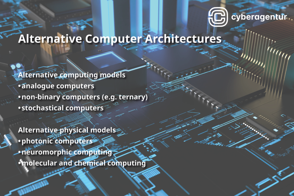 The "Moore's Law" is to be saved. The preliminary study "Alternative Computer Architectures" is to bring it back into balance. The Cyberagentur has published a call for tenders on the security of rethought computer models.