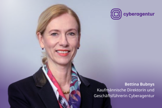 Bettina Bubnys wird zum 1. August 2025 kaufmännische Geschäftsführerin der Cyberagentur.